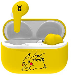 OTL Technologies PK0859 Pokemon Pikachu TWS Wireless Earphones with Charging Case Yellow