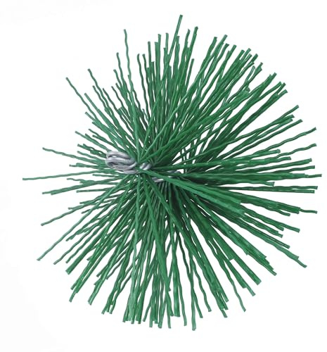 BAUSTER® Schornsteinbesen 250 mm Aus Kunststoff Kaminbesen Rußbesen Kaminbürste Kaminreiniger Gemauerte Schornstein Kamin Verschiedene Größen Holzofen Zubehör und Kohleherde
