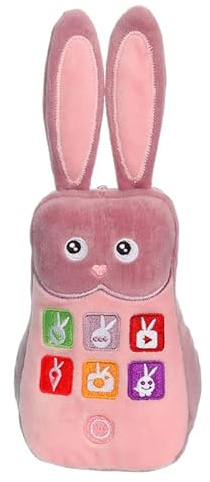 GIPSY TOYS - Sound Lapiphone 12 cm - lila - Kuscheltier für Kinder - in 4 Farben erhältlich - 071589