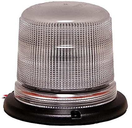 LED-MARTIN Rundumleuchte SESTO - 11 Blitzmuster - klar/blau - 3-Punkt