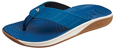 REEF Deckhand Men's Water Friendly Flip Flop, Boat Friendly, No Slip Traction, Quick Dry, Ocean Depths, 10 UK