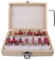 Set di frese professionali da 15 pezzi: YIDM fresa per fresa superiore 8 mm, fresa superiore Set di utensili per la lavorazione del legno, con chiave inglese, accessori per fresa superiore per legno