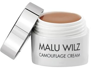 Malu Wilz Camouflage Cream Nr. 09 Cinnamon Brownie 5g I Camouflage Make up stark deckend I Wasserfeste Concealer Creme für jeden Hauttyp I Zum Abdecken von Tattoos und Hautanomalien