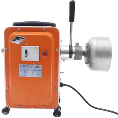 Abflussreiniger Rohrreinigungs Maschine Elektrisch Rohrreiniger Rohrreinigungsspirale für Rohrreinigung Kanalreinigung 20M 750W für Bad Küche Innenräumen Restaurantkanälen