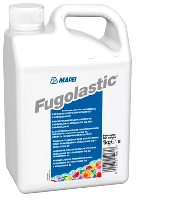 Mapei Fugolastic - Additivo liquido polimerico per impasto Malta per Fughe della linea Keracolor - Tanica Lt 1