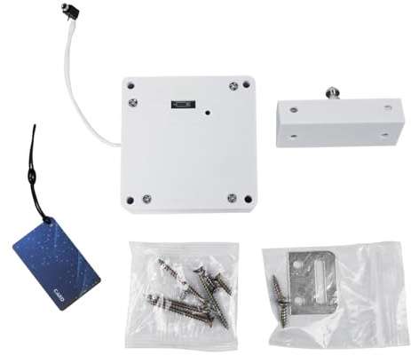 Namvo RFID Elektronisches Schrankschloss mit App NFC Mailbox Lock Verstecktes Kartenlese-Induktionsschloss für Schließfächer Holzschrankschubladen