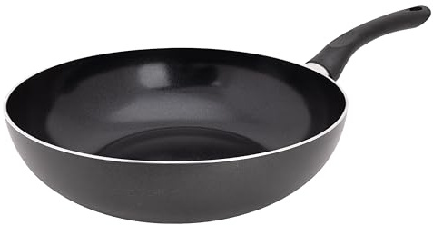 Cosy & Trendy Essentials Wok de aluminio antiadherente, D28 cm, compatible con inducción - sin PFAS