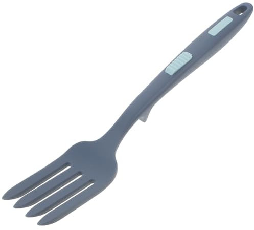 KICHOUSE Tenedor De Cocina De Silicona Tenedor Para Fideos Espaguetis Para Ensalada Utensilio De Cocina Ergonómico Para Cocinar Casa