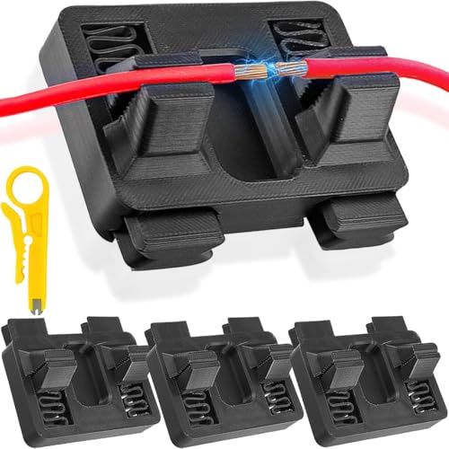 Xiatiaosann 4 pezzi Supporto saldatrice a filo elettrico Supporto saldatrice Supporto saldatrice Accessori utensili riparazione per saldatura MIG, TIG Riparazione elettronica automobilistica (nero)