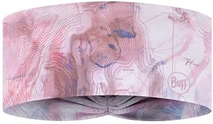 Buff- Stirnbänder CoolNet UV Ellipse Komfortabel, UPF50 Schutz, Sport, Stretch, Recyceltes Material, Qualität, Temperaturregulator Einheitsgröße Rosa
