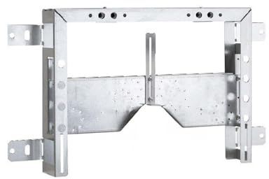 3S SuperSamaStore Struttura Incasso Bidet Sospeso Easyfix Innoplast in Acciaio FE37 Zincato, Telaio per Pareti in Muratura, Raccordi G1/2 e Curva Scarico Ø40–32/50–40 Inclusi, 33×43,5×10 Cm