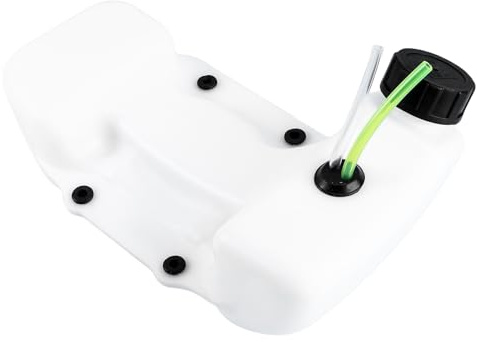 Yardenfun Serbatoio per Benzina Compatibile 40-5BL in plastica Bianco, Accessorio per decespugliatore e Tosaerba, Resistente all’invecchiamento per Manutenzione Prato e Giardinaggio