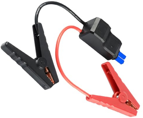 Happyyami Überbrückungskabel Batterie Auto Starthilfekabel für Autos mit Intelligenter Klemmtechnik und Kunststoff Universelles Stromkabel für Notfall
