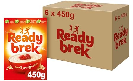Ready Brek Smooth Porridge Oats Original 450g (Pack of 6)