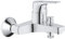 GROHE Mitigeur monocommande Bain Douche Start Flow, robinet à montage mural, raccord fileté pour flexible en 1/2, rosaces métal incluses, chromé, 23772000 (Import Allemagne)