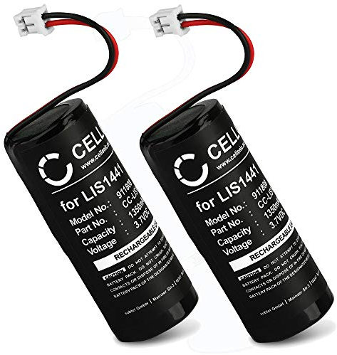 2x CELLONIC Batteria LIS1441 compatibile con Sony PS3 / PS4 Move Motion Controller, Playstation Move Ricambio da 1350mAh per controller console giochi palmare