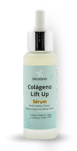 Decolores Sérum Colágeno Marino, Ultra Concentrado Con Efecto Lifting, Reafirmante, Hidratante Y Reafirmante, Para Combatir Arrugas, Flacidez Y Signos De Envejecimiento | Colageno 30ml