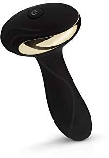 Teazers Anal Vibrator Heat of The Moment - Anal Stimulation for Man and Woman - Rechargeable Buttplug with Warming Function - Black