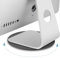 Garosa Plateau Tournant TV, Base de Moniteur Rotative à 360° en Aluminium, Base Pivotante du Plateau Tournant pour TV, écrans