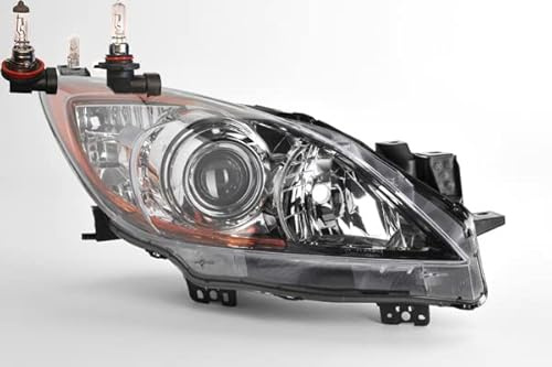 Johns, Scheinwerfer Halogen Front passend für Mazda 3 BL 06/2009- Rechts + Leuchtmittel