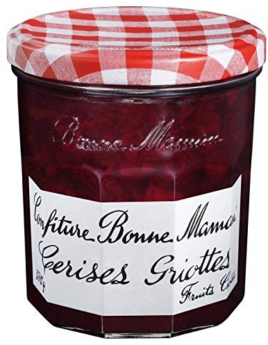 Bonne Mama – Mermelada de cereza 370 g – Cuatro artículos
