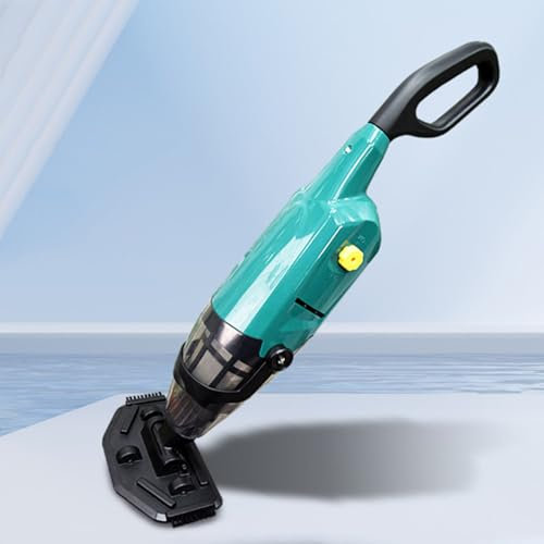 Swimming Pool Sewage Suction Machine 6000 Mah Wireless Handheld Underwater Vacuum Cleaner Green with 1.8M Telescopic Pole