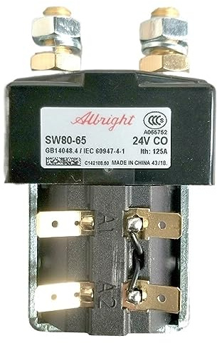 Contacteur CC modèle 24v 100A sw80-65 for voiturette de Golf/transpalette/gerbeur