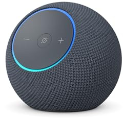 Amazon Echo Dot Max (senaste generationen), Alexa-högtalare med ljud som fyller hela rummet och inbyggt smart hemnav, Internationell version, Grafitgrå