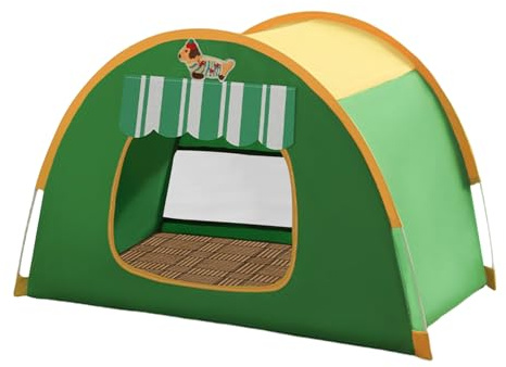 Tienda para Gatos Interior - Casa para Perros,Casa Plegable Lavable para Mascotas Pequeñas con Ventilación y Flujo de Aire Uso Interior Exterior Camping Jardín Playa