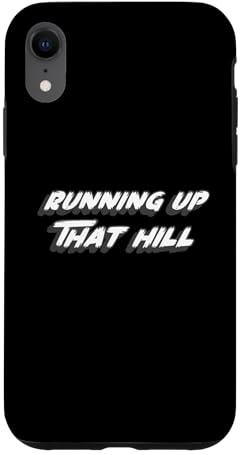 Running up that Hill | Stranger 1980's Music 80's Song Case for iPhone XR