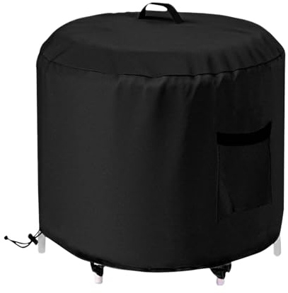 Cubierta de inmersión en frío, tapa impermeable para bañera de hielo resistente a los rayos UV, cubierta de baño de hielo para uso en invierno, refugio de barril para patio trasero, jardín, granja