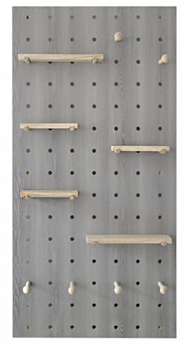 Stecktafeln aus Holz für Werkzeugaufbewahrung und Organisation – robuster Wand-Organizer für Garage, Bastelraum, Küche und Einzelhandel