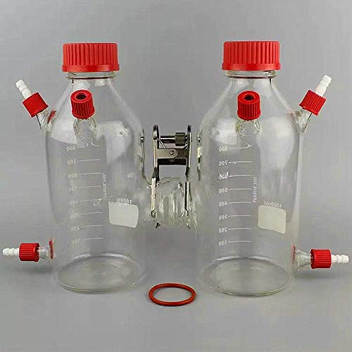 Reattore chimico for celle a combustibile con reattore in vetro da 1000 ml, 1 PZ