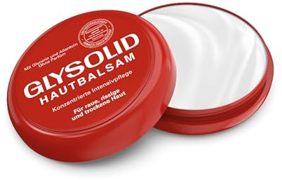 GLYSOLID Hautbalsam 100ml – Feuchtigkeitscreme mit Glycerin & Allantoin gegen trockene, rissige Haut – als Body Lotion, Handcreme, Fußcreme & Gesichtspflege