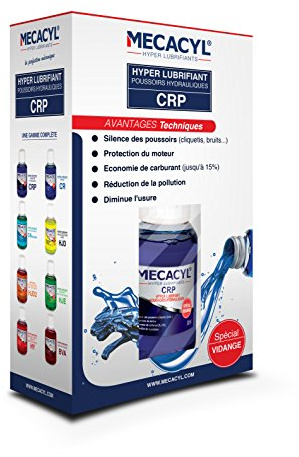 Mecacyl CR-P - Flacon 300 ML - Hyper-Lubrifiant - Spécial poussoirs hydrauliques - pour Tous Moteurs 4 Temps (Essence, Diesel, Hybride, Gaz)