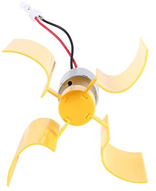 Vobor Kit generatore di elettricità Fai-da-Te - Piccole Turbine eoliche a Motore Verticale con Modello di insegnamento della brezza delle Lame