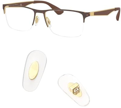 HiCycle2 nasenpads brille Ersatz Nasenpads für ray ban RB6335 Sonnenbrillen Reparatur Kits brille nasenpads silikon nasenpads brille zum stecken16mm