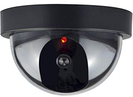 SLS SHOP TELECAMERA FINTA CON SENSORE MOVIMENTO DOME DUMMY LED