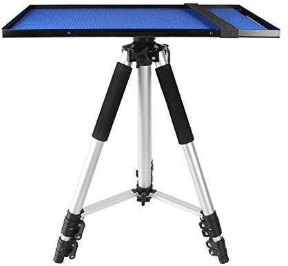 Support pour projecteur Stand d'ordinateur portable projecteur, supports de DJ multifonctionnels, trépied hauteur réglable, support de plancher universel pour projecteur pour ordinateur portable, arge