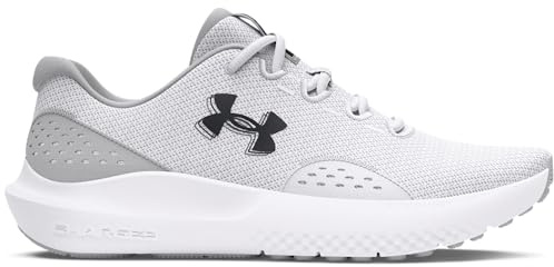 Under Armour UA Charged Surge 4, Sneaker, herr, White/Halo Gray/Black, 47.5 EU