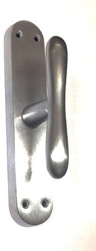 CREMONESE MANIGLIA PER FINESTRA FINESTRE BALCONI BALCONE CROMO SATINATO CON FORI