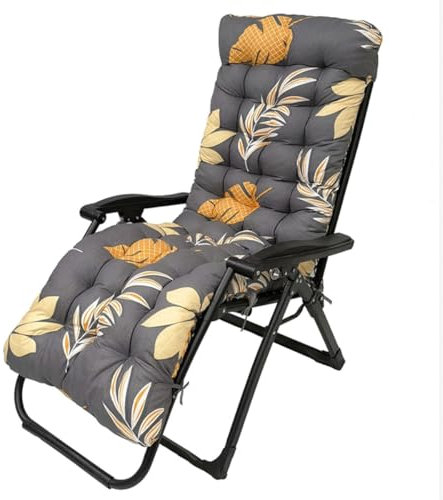 MCNDSI Liegenauflage Auflage für Gartenliege Polsterauflage für Sonnenliege Auflagen für Deckchair Dicke Polsterung Gartenliege Auflage Liegestuhl Polster(Style4)