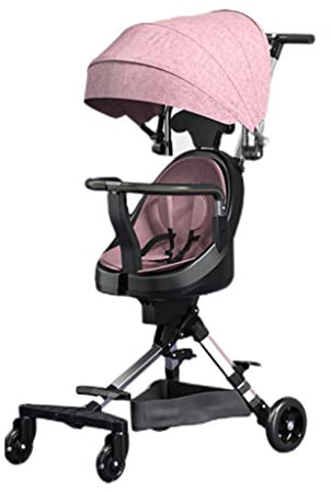 ZONABSQQ Kinderwagen Leichter Faltbarer Reisebuggy，Kinderwagen im Hochformat, Verstellbarer Lenker，Kompatibel mit Verstellbarer Motorhaube und Reisesystem Komfort und Sicherheit