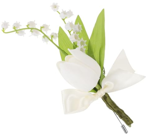 ORFOFE Hochzeitsblumen-ansteckblume-Set – Künstliche Ansteckblume Für Braut Und Bräutigam