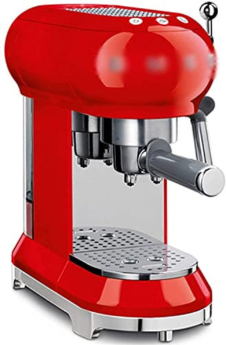 CVNIMV Cafetera de cápsulas de Calentamiento rápido para el hogar y la Oficina con espumador de Leche, cafetera semiautomática pequeña para café con Leche y Capuchino