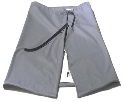 LVYUDS Ältere Menschen Inkontinenzauflage Hose Kleid Frühling/Sommer Reißverschluss Inkontinenz Bettunterlage Auslaufsicher Wasserabsorption Inkontinenzunterlage Waschbar(Gray)