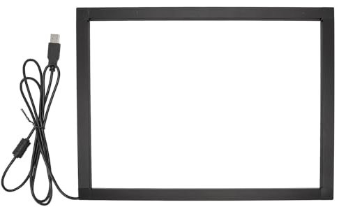 Infrarot-Touch-Rahmen, USB-Schnittstelle, Interaktives Plug-and-Play-IR-Touchscreen-Overlay für Touch-Whiteboards, Digital Signage-Kioske (55 Zoll)