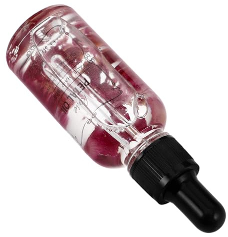 VICASKY ätherisches Rosenöl Obsession-Parfüm ätherisches Öl Rose Ritual für Männer Intimöl rosafarbenes Körperöl ätherisches Gesichtsöl Rosen-Körperöl Rosenöl bio Glas rot