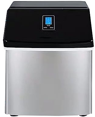 Máquina de hielo de encimera Máquina de hielo de 25KG/24H, generador eléctrico, refrigerador, Mini fabricante de cubitos de hielo, aparato de cocina for bares, restaurantes, hoteles Máquina de hielo d