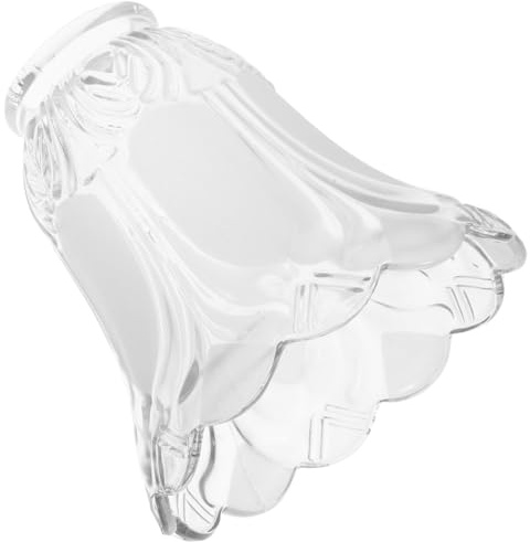 Amosfun Frosted Glass Lamp Shade for Ceiling Lights and Pendant Lamps Easy Install Replacement Cover Suitable for Chandeliers Wall Lights Bedroom Lighting